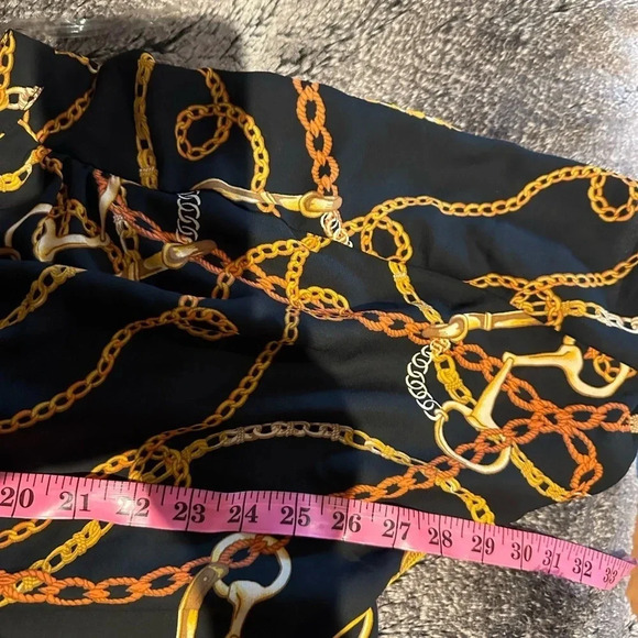 Worthington Women  Chain Link chiffon Blouse - Picture 6 of 8